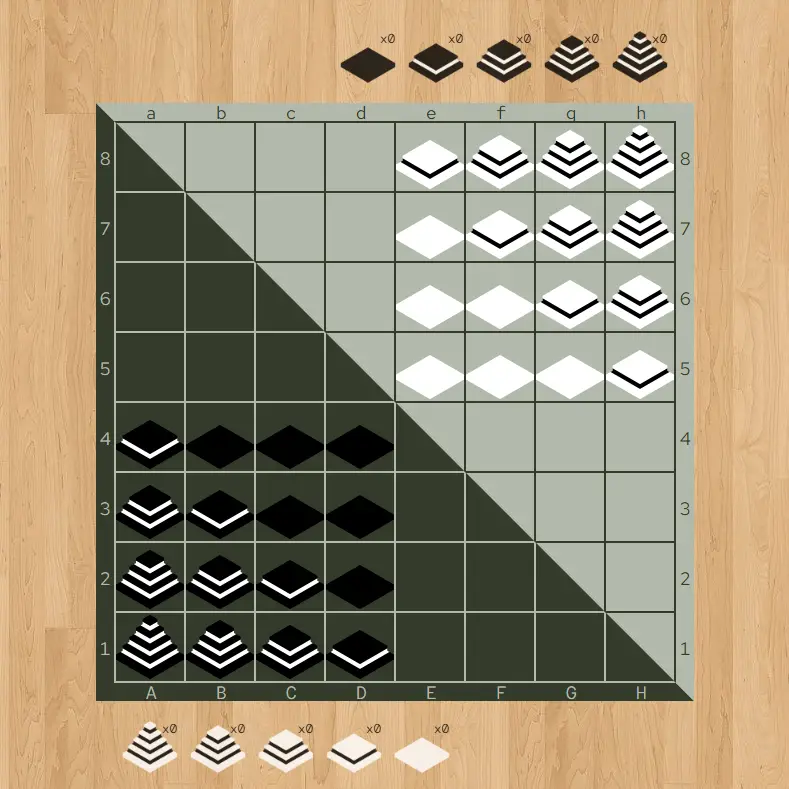 Trench on Board Game Arena